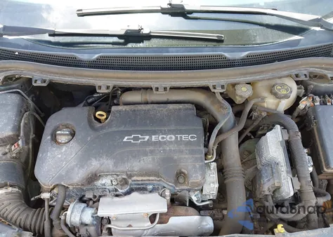 2017 Chevrolet Cruze Lt Auto из США, поврежденный, VIN 3G1BE6SM9HS532406